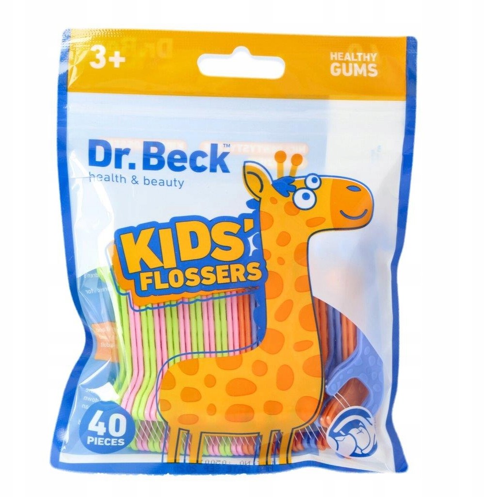 Wykałaczki Z Nicią Dentystyczną dla dzieci 40 szt.