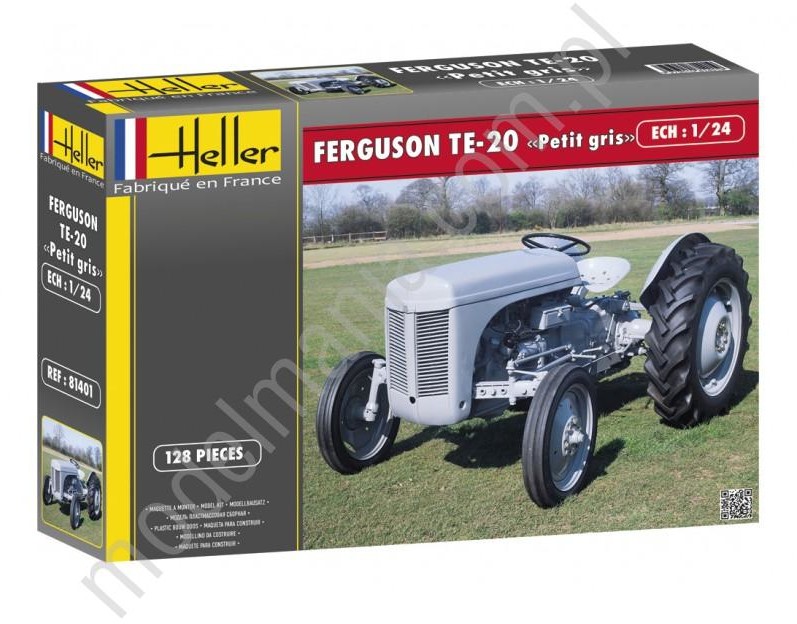 Zdjęcia - Model do sklejania (modelarstwo) Heller Traktor Ferguson "Petit gris" 81401 