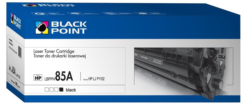 Black Point Toner LBPPH85A | Black | 2100 str. | HP CE285A | zestaw 5 szt. LBPPH85A x 5