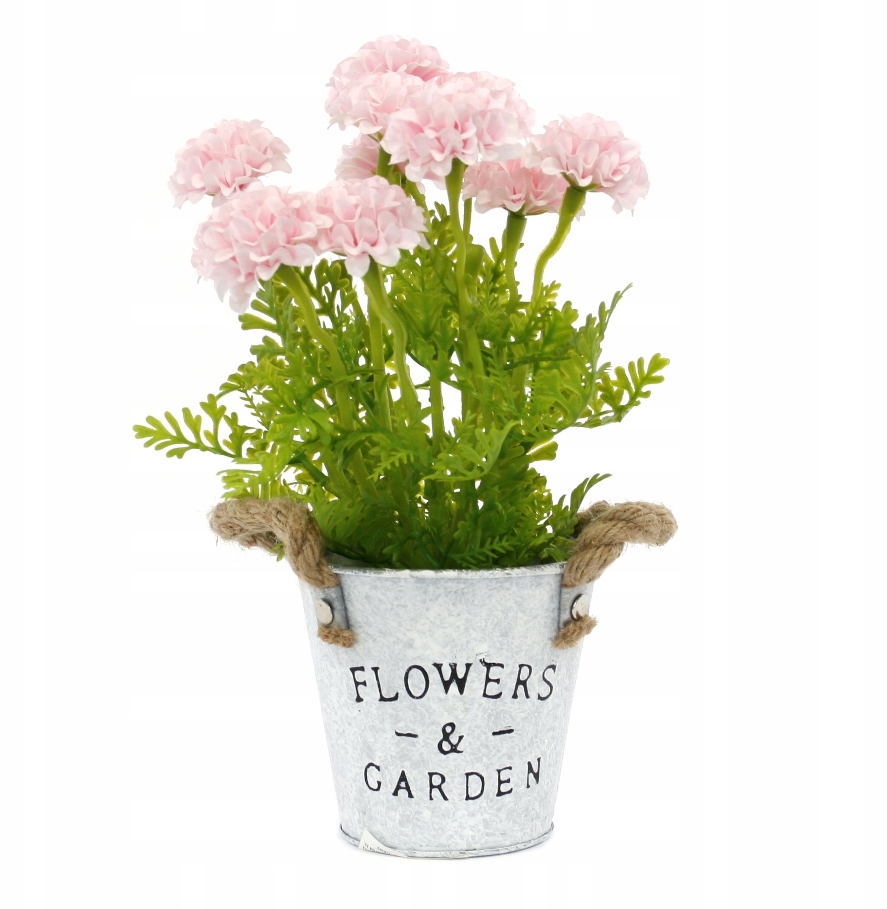 Sztuczne Kwiaty W Doniczce 27cm Różne Kolory