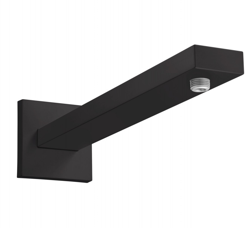 Hansgrohe Ramię prysznicowe ścienne 39 cm czarny mat 27694670