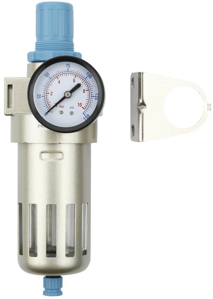 ATS Odwadniacz Powietrza z manometrem Regulator Filtr ATS P-710 3/8
