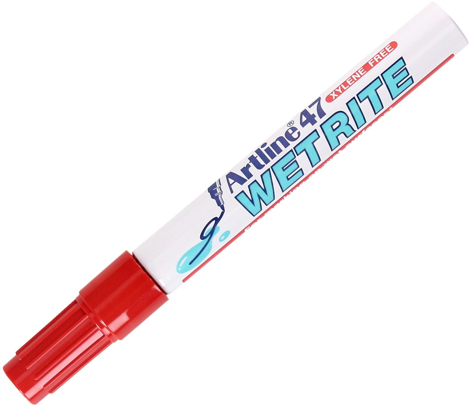 Artline Marker permanentny czerwony Wertrite Artilne AR047