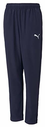 Puma Unisex dzieci Teamrise Sideline spodnie Jr spodnie piłkarskie Peacoat White 116 657329