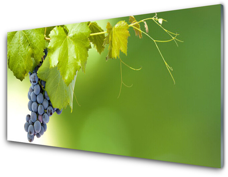 Tulup.pl Panel Szklany Winogrona Liście Kuchnia 120x60cm