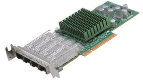 Supermicro Karta sieciowa 4-port 10GbE SFP+ Intel XL710-AM1 PCI-E Low AOC-STG-I4S