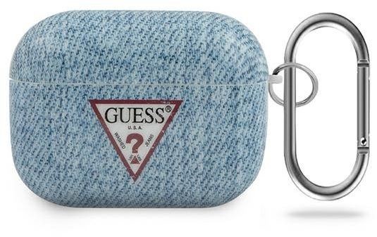 Guess Guess GUACAPTPUJULLB AirPods Pro cover niebieski/light blue Jeans Collection