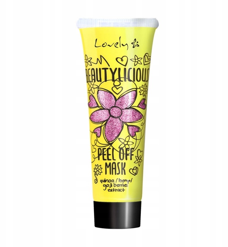 Lovely Brokatowa Maseczka Peel Off Beautylicious