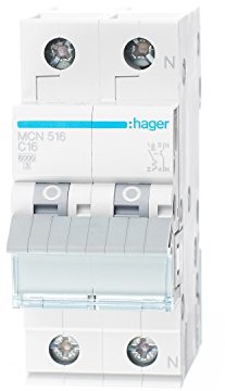 Hager haget imcn516 Włącznik LS 16 A C Plus N HAGETIMCN516