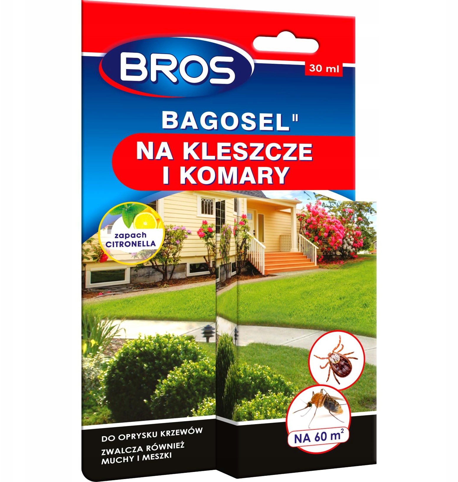 Bros Bagosel na kleszcze i komary 30ml