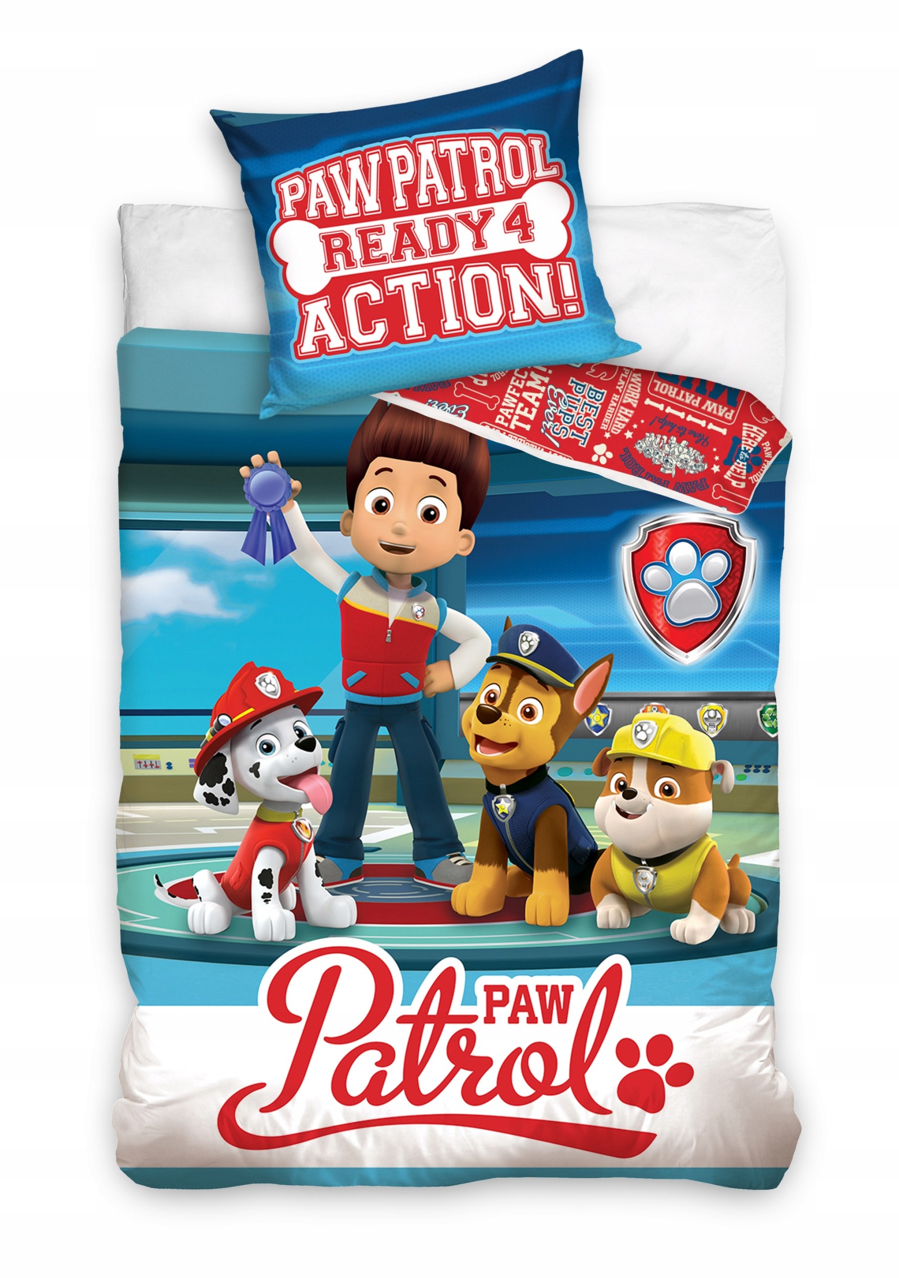 Psi Patrol Pościel dwustronna Bawełna 140X200