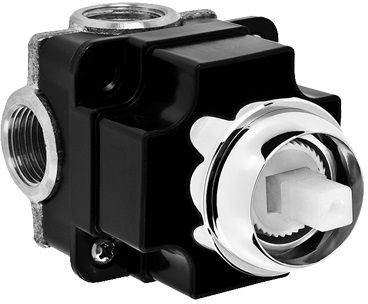 GRAFF Element podtynkowy czarny mat E-7009-MBK