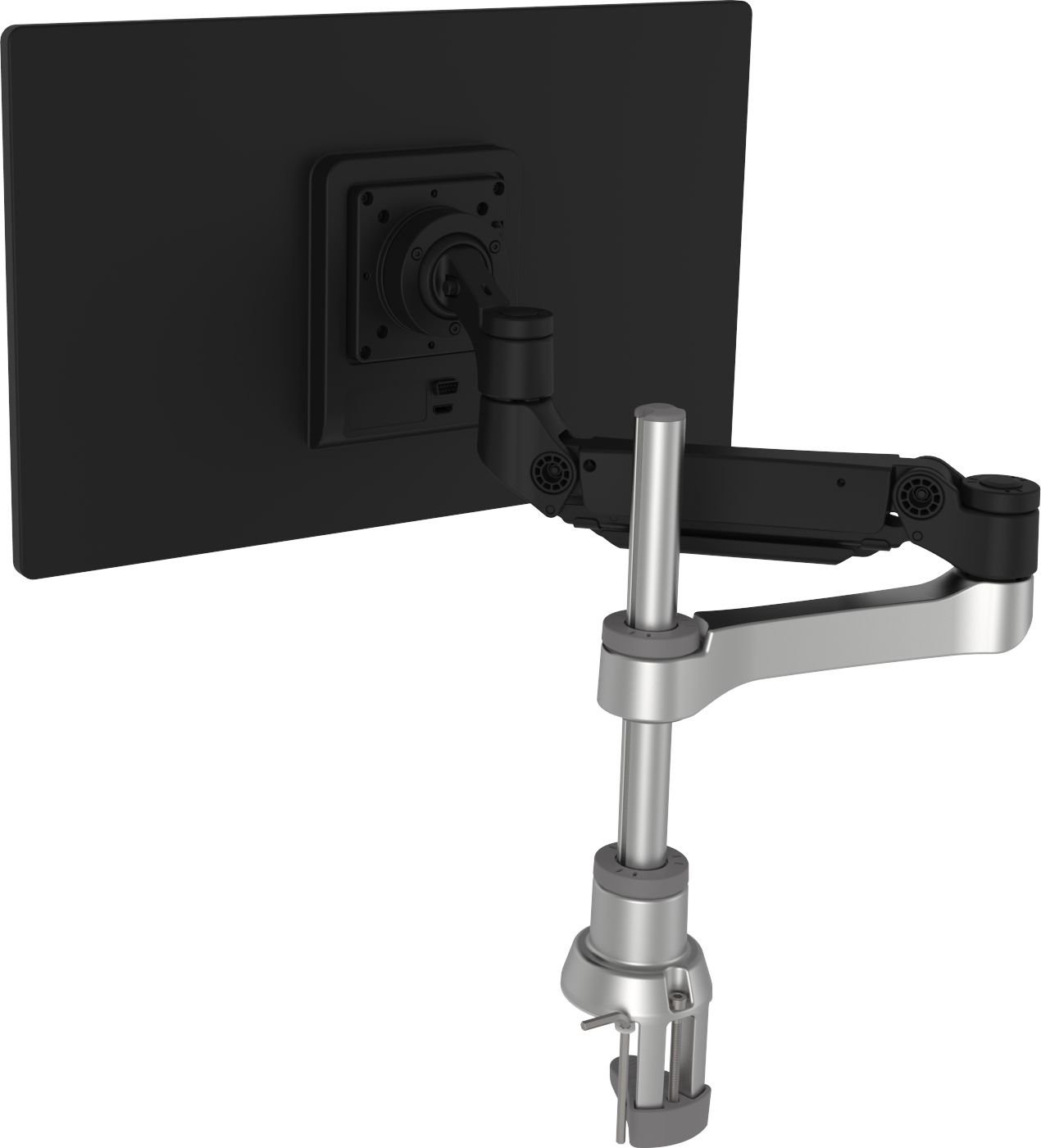 R-GO Tools R-GO Tools Uchwyt biurkowy na monitor Caparo 4 D2 RGOVLCA4SI RGOVLCA4SI