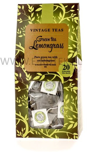 Vintage Teas Green Tea Lemongrass - 20 torebek 4792128059492