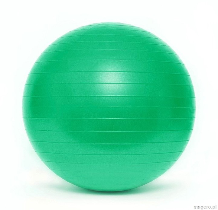 SMJ Piłka gimnastyczna BL003 75 cm zielona z pompką BL003 75
