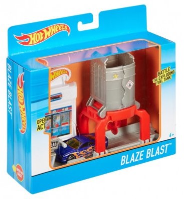 Mattel Hot Wheels Rozkładane Zestawy Pożar Na Stacji DWK99