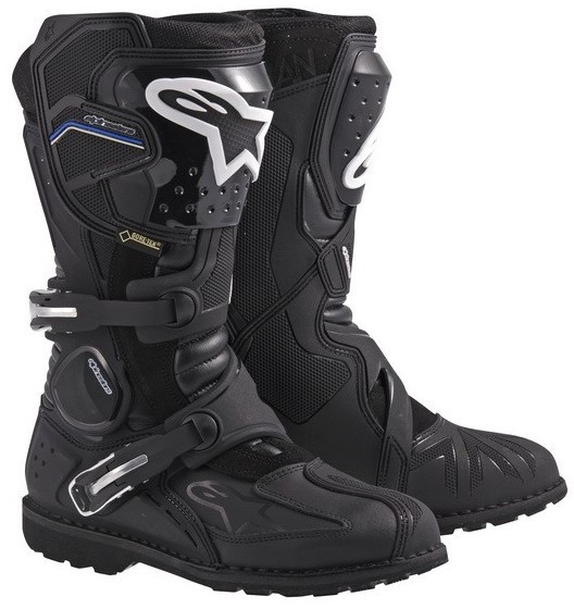 Alpinestars ODZIEŻ MOTOCYKLOWA TOUCAN GORE-TEX Turystyczne buty motocyklowe czarne : Rozmiar - 11 11