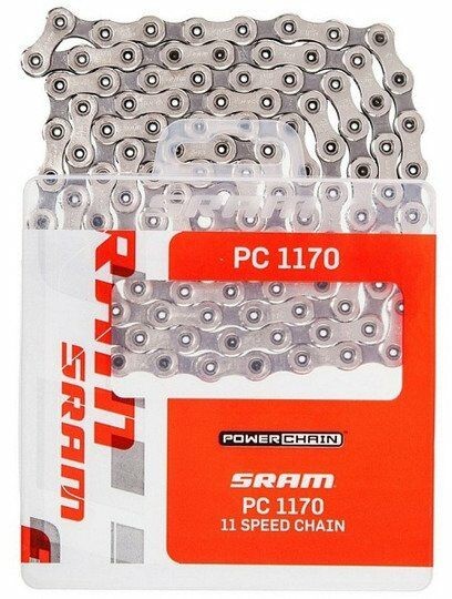 Sram Łańcuch PC-1170 HP 114 ogniw 11-biegów srebrny PowerLock 1434022