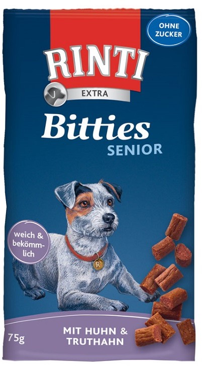 Rinti Extra Bitties kurczak i indyk 75g