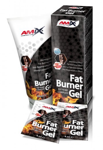 AMIX Fat Burner Gel Men 200ML Tłuszcz Podskórny