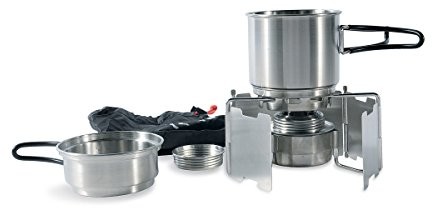 Tatonka Transparent 4133 zestaw do gotowania, wymiary 8,5 x 8,5 x 13 cm 4133