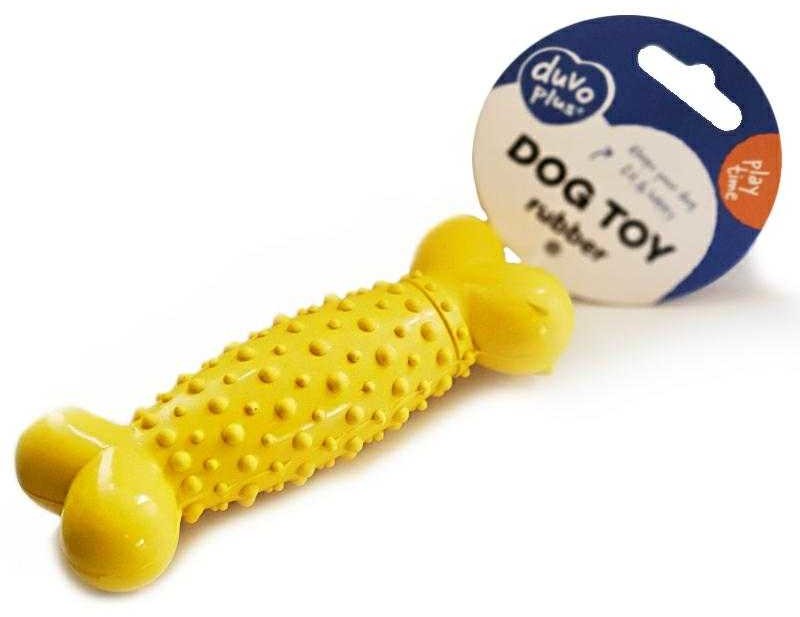 Duvo+ DUVO+ Zabawka Gumowa KOŚĆ Z KOLCAMI 14cm  od 95zł +DO 3% ZWROTU W PROGRAMIE LOJALNOŚCIOWYM OF-A-VAT017813