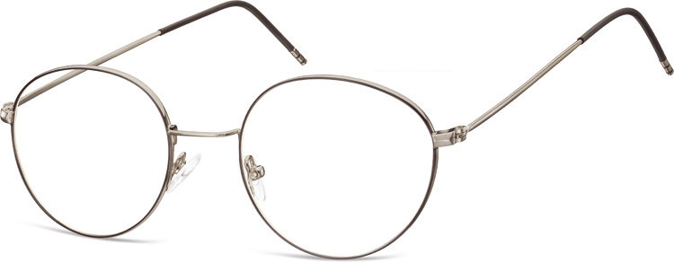SUNOPTIC Lenonki Okulary oprawki optyczne 929B grafitowa + czarna