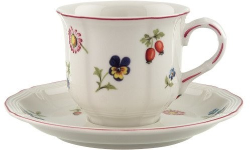 Villeroy Boch Boch Filiżanka do kawy ze spodkiem Petite Fleur 1023951290