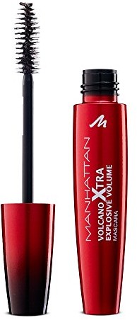 Manhattan Volcano Xtra Mascara, tusz do rzęs zapewnia niezrównaną objętość i maksymalną definicję koloru rzęs, kolor brązowy 99T, 1 x 10 ml