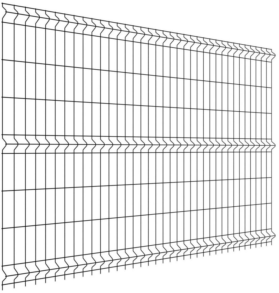 WIŚNIOWSKI Panel ogrodzeniowy VERA 153 x 250 cm czarny WIŚNIOWSKI