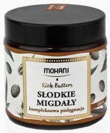 Mohani Kompleksowo pielęgnujące masło do ciała Słodkie migdały - Almond Rich Batter Kompleksowo pielęgnujące masło do ciała Słodkie migdały - Almond Rich Batter