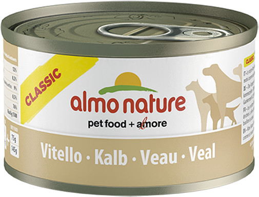 Almo Nature Classic Dog Veal cielęcina) puszka 95g