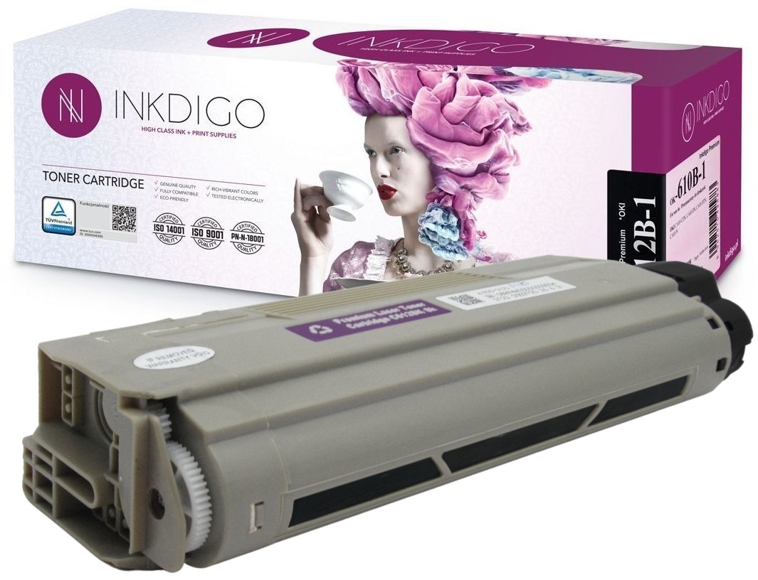 Toner do drukarek Oki C612 C612N C612DN Black 8K