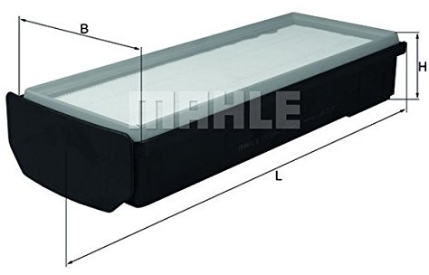 Knecht Oryginalny mahle LX 2796/1 filtr powietrza LX 2796/1