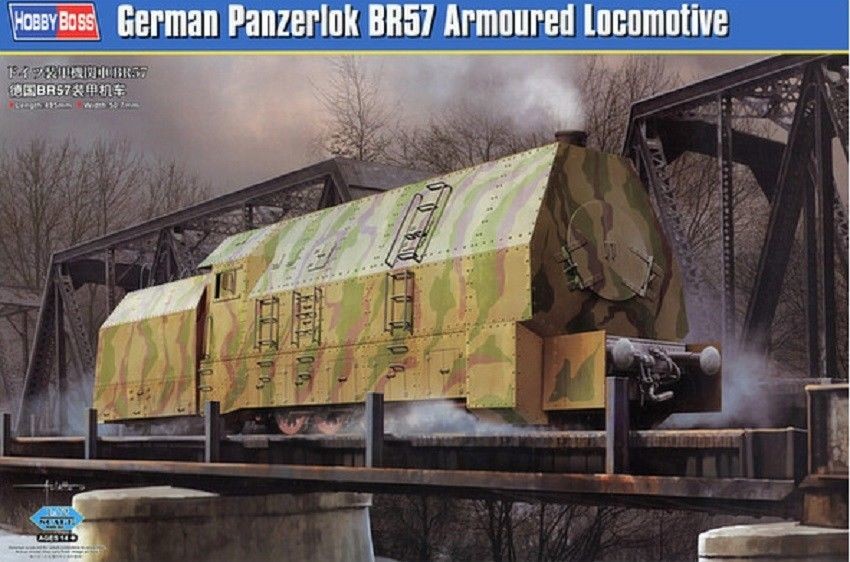 Hobby Boss HOBBY BOSS  German Panzerlok BR57 Armoured Locomotive 82922