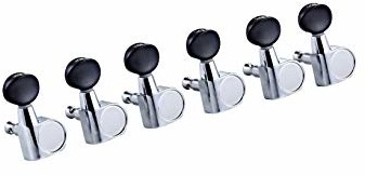 Ortega Guitars ORTEGA zestaw do gitary elektrycznej, 6 w line, chrom (OTMEG6L-CR) OTMEG6L-CR