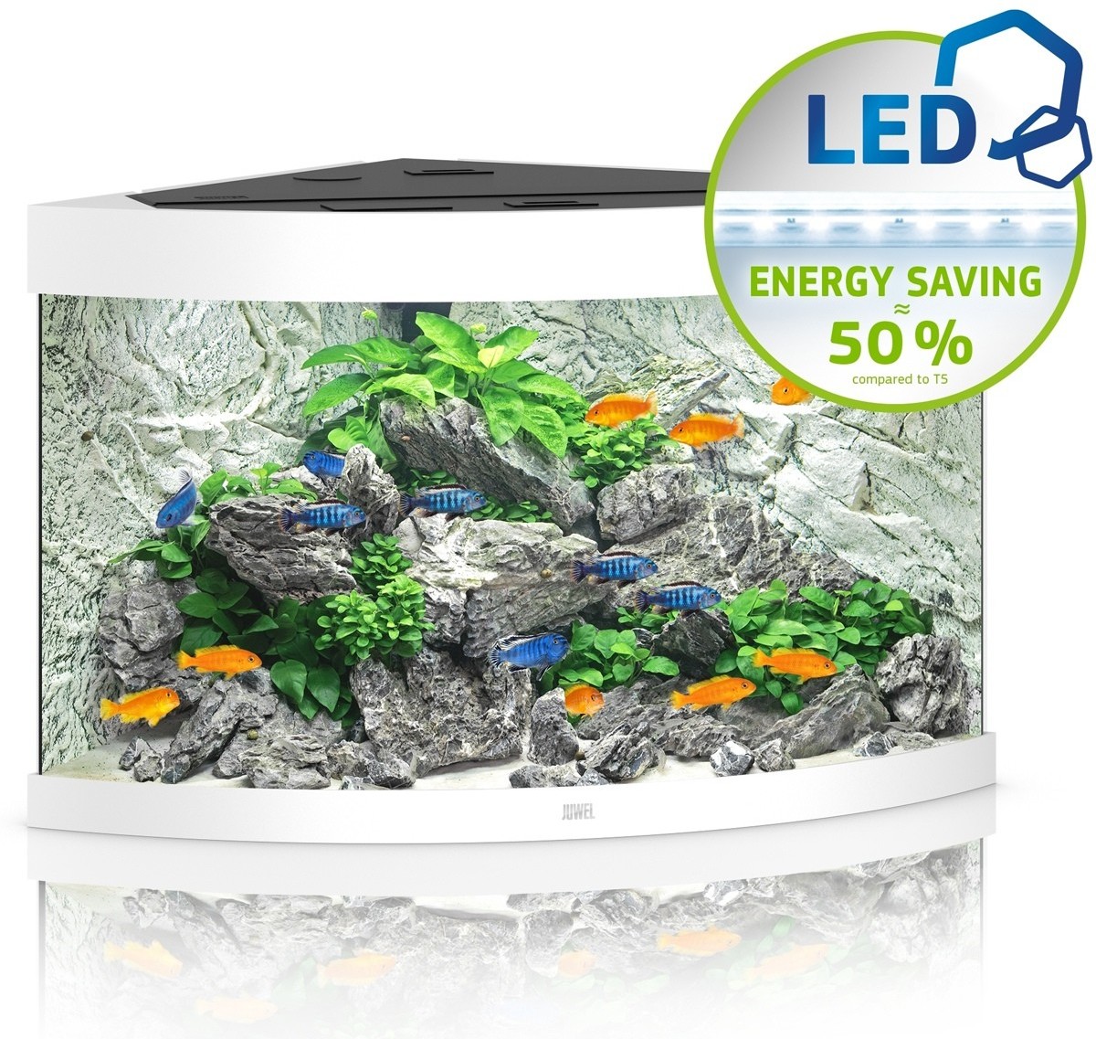 Juwel Trigon 190 LED biały - akwarium Trigon 190 LED 16450