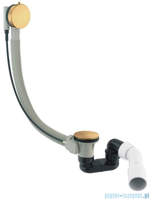 Omnires syfon wannowy automatyczny złoto szczotkowane TK104-PLUS-3.07+64-SGLB |