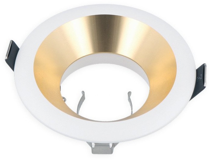 LED line Oprawa aluminiowa okrągła stała biało - złoty piaskowany OLTIKA 241314