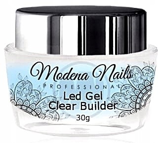 Żel Led Clear Builder 30g Modena Nails