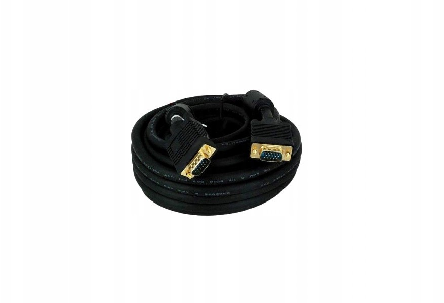 Przewód Svga Wtyk-wtyk Złoty 10m Vitalco