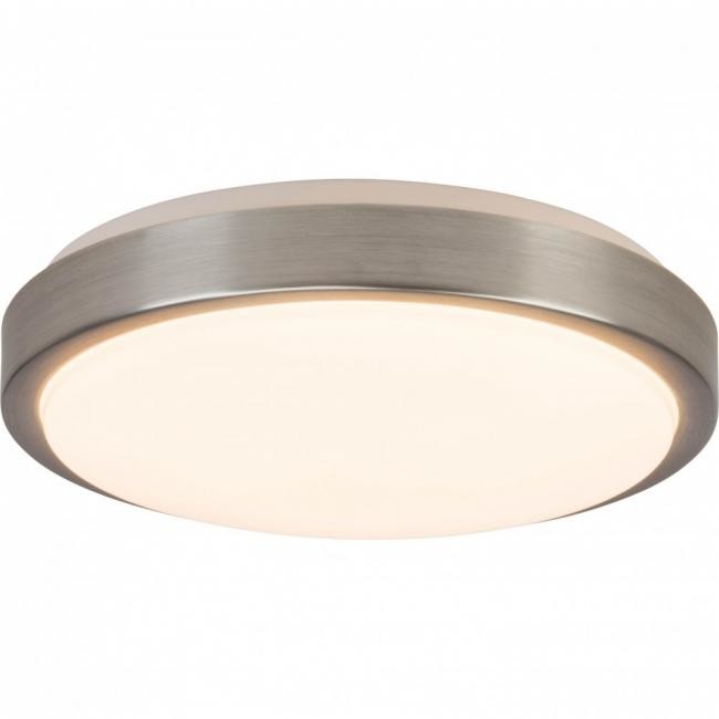 Brilliant Oświetlenie Livius Lampa Sufitowa LED Nikiel matowy, Aluminium, 1-punktowy G94496A21