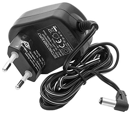 WEDO Wedo 50556 akcesoria do urządzenia (9 V/120 ma, zasilający do  wagi VDE i GS) Czarny