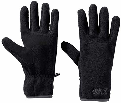 Jack Wolfskin Artist ECOSPHERE Glove rękawice polarowe, czarne, M 1908811-6000003