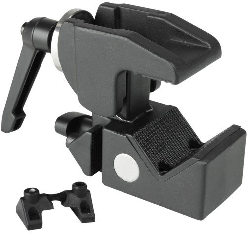 ah Stands AH stands scp710b Adam Hall Accessories Super Clamp uniwersalny z gałką haczykowa czarna SCP710B