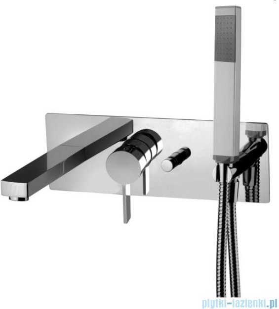 Paffoni Bateria wannowa chrom Rock RO001CR |