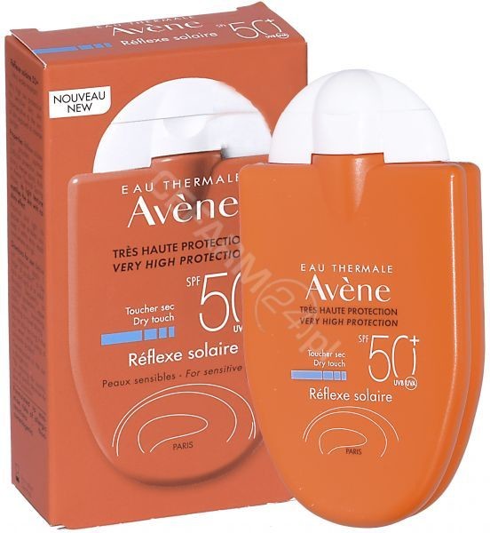 Avene emulsja refleks słoneczny formuła suchy dotyk do skóry wrażliwej SPF 50+ 30 ml