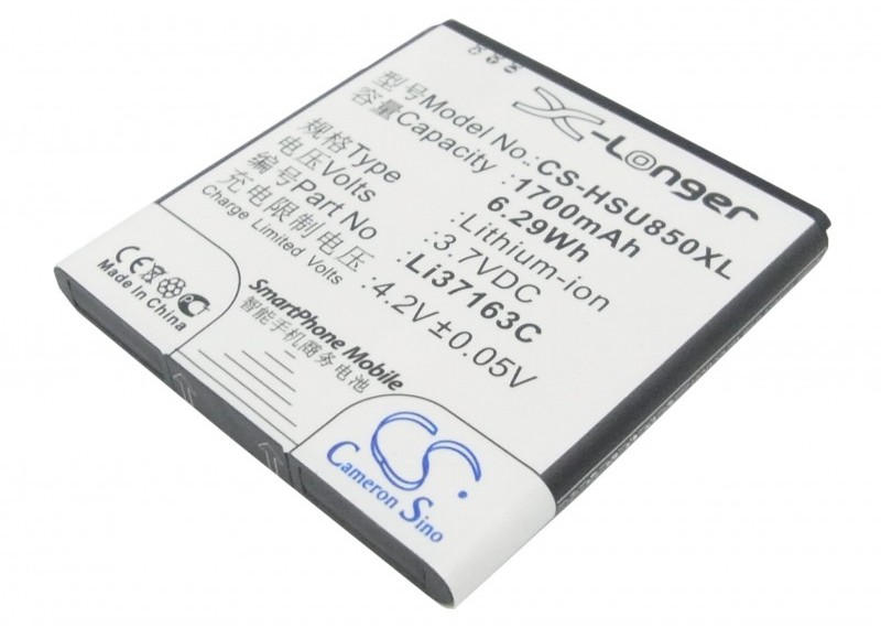 Cameron Sino Hisense EG870 Li37163C 1700mAh 6.29Wh Li-Ion 3.7V