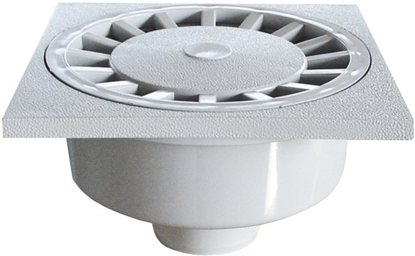 Marley Odpływ podłogowy pionowy 150 x 150 mm fi 50 mm