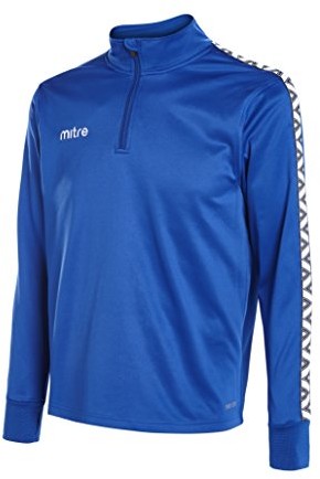 Mitre mitre mężczyzn Delta Quarter Zip, niebieski T70044RB7MY